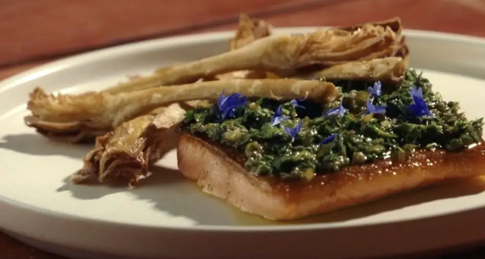 CHAR ÁRTICO A LA PLANCHA